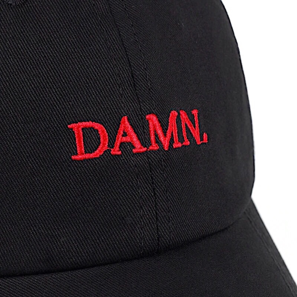 “Damn” Baseball Cap (Black) - Picture 4 of 5